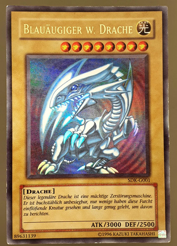 Blauäugiger drache sdk 001 - blauäugiger,