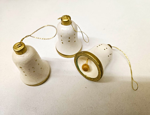 Glocken christbaumschmuck - 3x,
