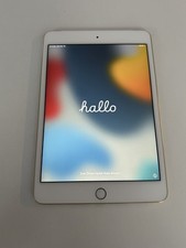 APPLE iPAD MiNi 4 128GB WEiẞ GOLD WLAN Wi-Fi CELLULAR  MIT OVP