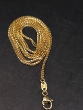 585 Gold Fuchsschwanz Franco Kette in 14kt Gelbgold 3.9Gramm cm lang Top Preis?