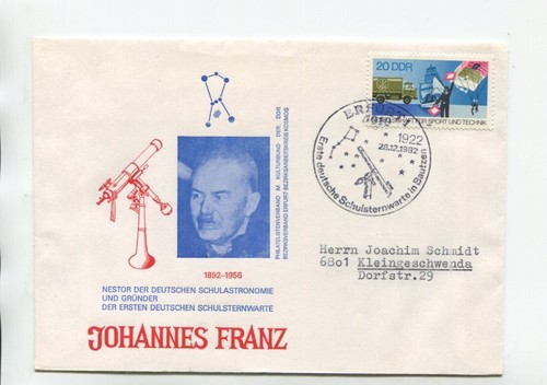 Ddr brief 2715 erfurt - brief, mi