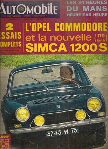 Automobile 255 1967 - 255,