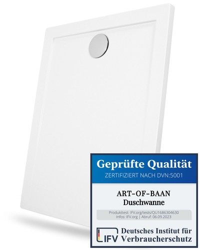 Superflache duschtasse - superflache,