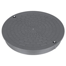 Kanaldeckel für Glattrohr Ø