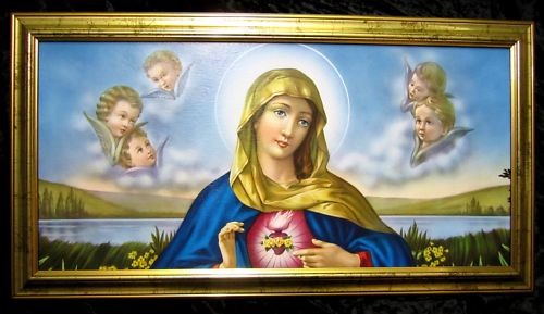 Heiligen bild heilige maria - heilige,