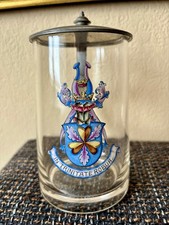 Antiker Bierkrug mit Wappen