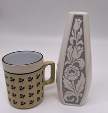 Hornsea 7’ Knospenvase grau