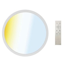 Müller-Licht LED Aufbaupanel Calida Switch Tone Ø40cm Weiß 24W CCT Fernbedienung