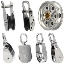 Edelstahl A2 A4 Umlenkrolle