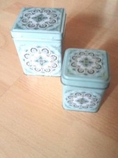 Teedosen 2er Set Metal