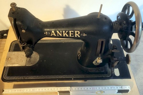 Antike anker nähmaschine - antike, rz