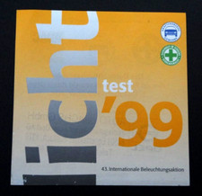 Auto-Aufkleber Lichttest