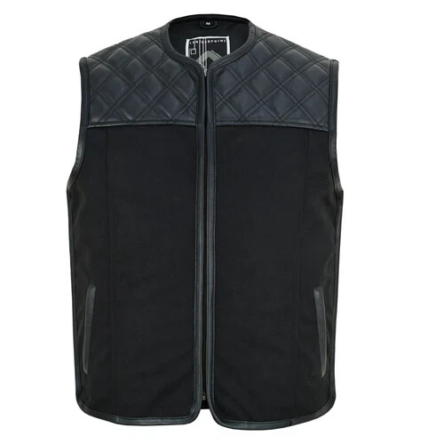 Biker lederweste lederkutte - biker,