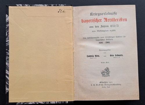 Kriegserlebnisse bayerischer