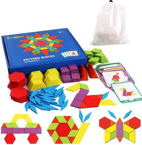 Montessori holzpuzzle tangram - montessori,