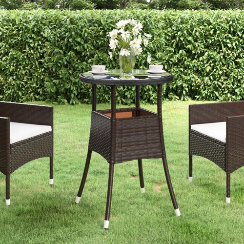 Vidaxl gartentisch ø60x75 - gartentisch, cm