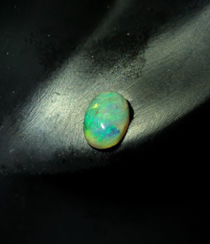 Grüner kristall opal - 1x,