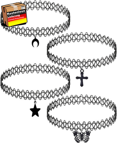 Set mit elastische tattoo - set,