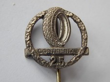 Continental Anstecknadel alte Variante 800 punziert Original Etui alt & original
