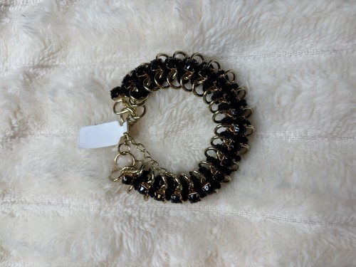 Armband damen schwarz gold neu - schwarz/gold,