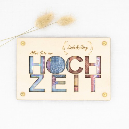 Personalisiertes geldgeschenk - personalisiertes,