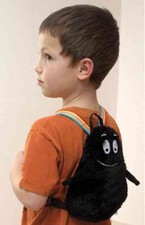Rucksack - Comic Figur - Barbapapa Rucksacke 23 cm schwarz