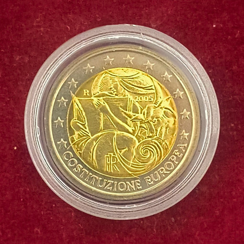 Euro gedenkmünze italien - 2,