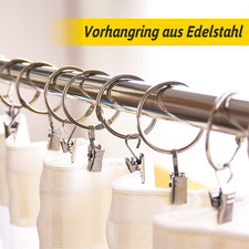 Metall Gardinenringe Klammern