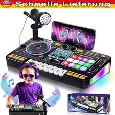DJ Spielzeug Mit MIDI Controller Aufnahmefunktion Bluetooth Für Kinder Mixer	