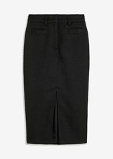 Bleistiftrock Bouclé Gr. 44