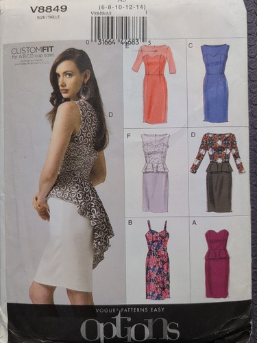 Vogue schnittmuster v8849 - vogue,