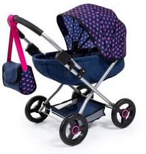 Bayer Design Cosy Puppenwagen Einhorn blau-rosa Retourenware Neu-Sonstige