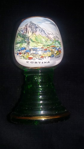 Kleines weinglas goldrand - kleines,
