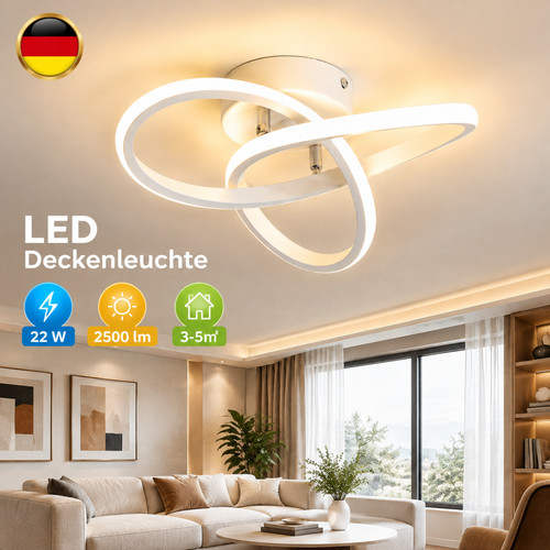 Led deckenleuchte farbige - deckenleuchte, 3-farbige