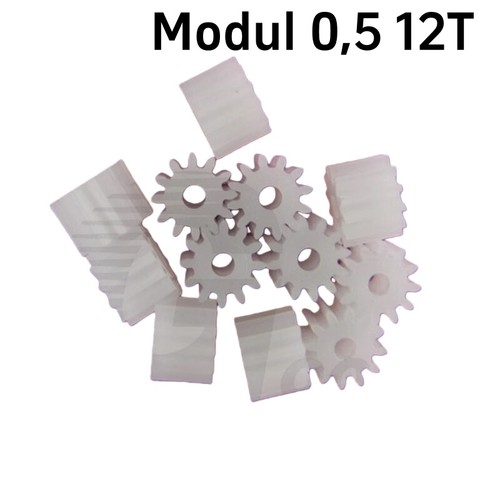 Modul zähne 122a - 0,5, 12