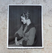 Tolles altes Foto Frau Mode