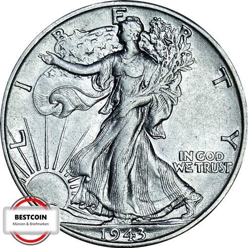 Usa 142 half dollar - km,