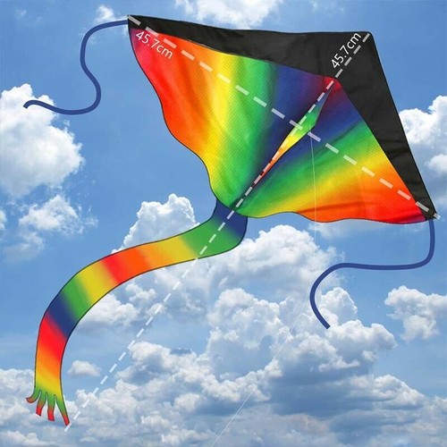 Riesige regenbogen - riesige,
