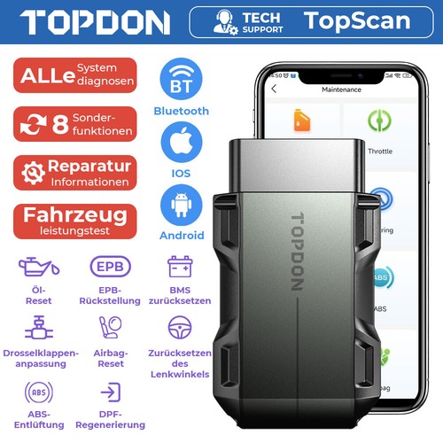Topdon topscan profi kfz - topdon,