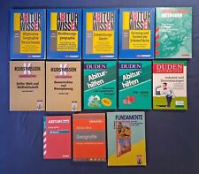 Klett LernTraining Duden Abiturwissen Skript Box Kurswissen Geographie Erdkunde