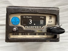 Altes Kienzle Taximeter von 1966 ARGO Mercedes Taxi 200 D / 220 240 123 Original