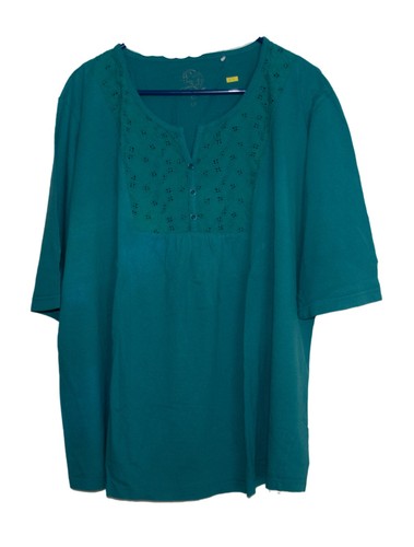 Damen blusenshirt kurzarm - -,