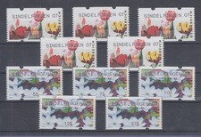 Österreich Sielaff-ATM Mi.-Nr. 6 und 7 SINDELFINGEN 07, je Satz 5 Werte **