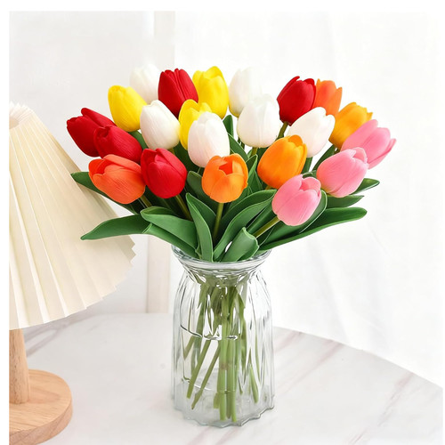 Künstliche tulpen strauß - künstliche,