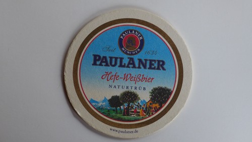 Bierdeckel münchen paulaner - bierdeckel,