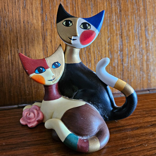 Goebel porzellan katzen rosina - goebel,