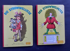Karton Papp Sammler Bücher , 2Stck /Struwwelpeter und Struwwelliese-sehr gut