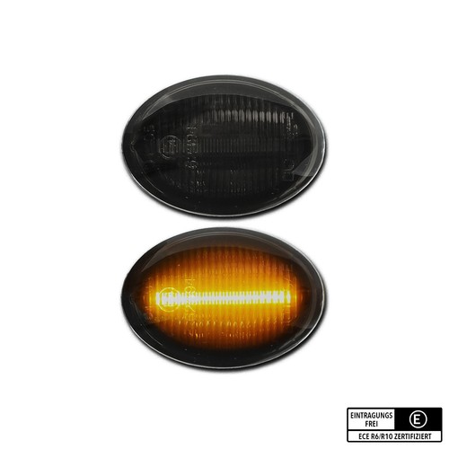 Schwarze led seitenblinker - schwarze,