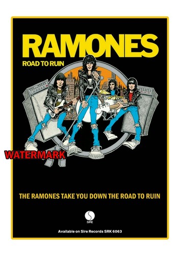 The ramones poster - print,