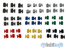 6 Lego® Eisenbahn 9V RC TRAIN 1x1 Stein Steine mit Griff Halterung ZUG